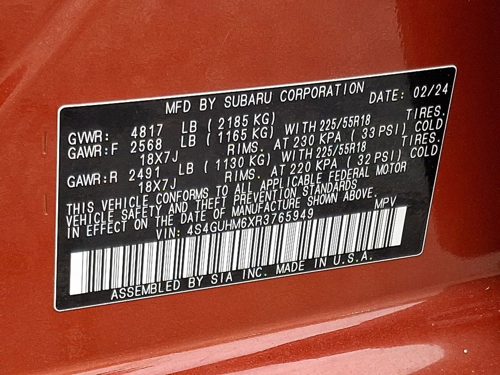 2024 Subaru Crosstrek Limited