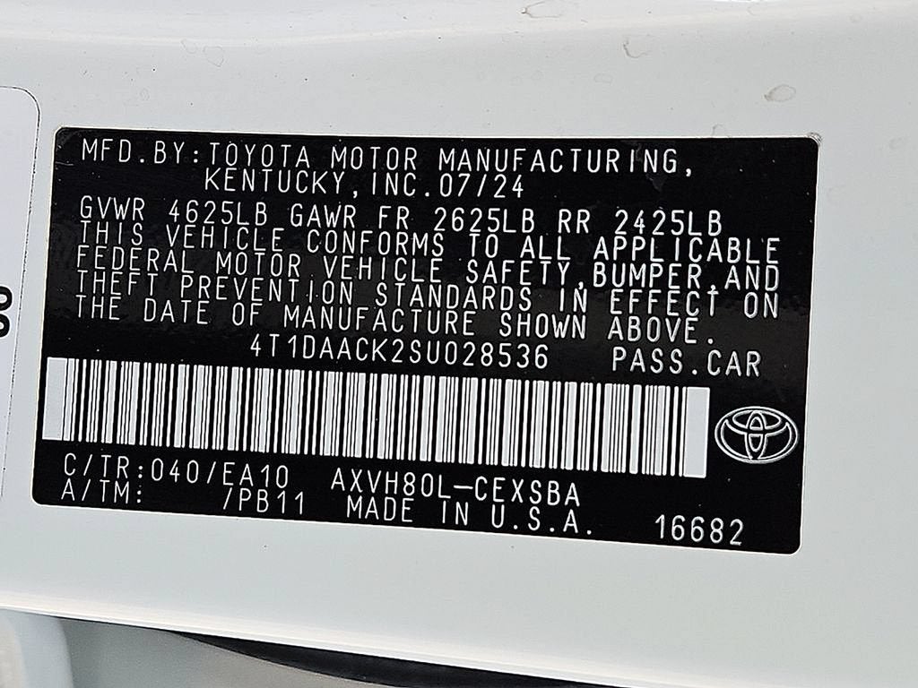 2025 Toyota Camry SE