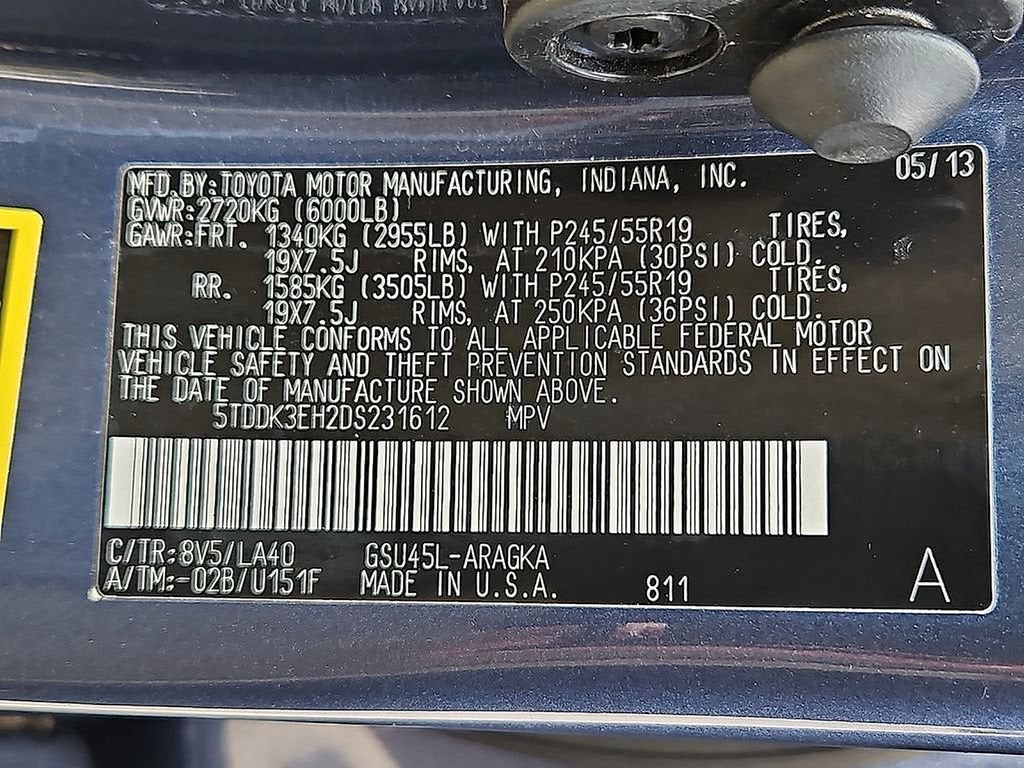 2013 Toyota Highlander Limited