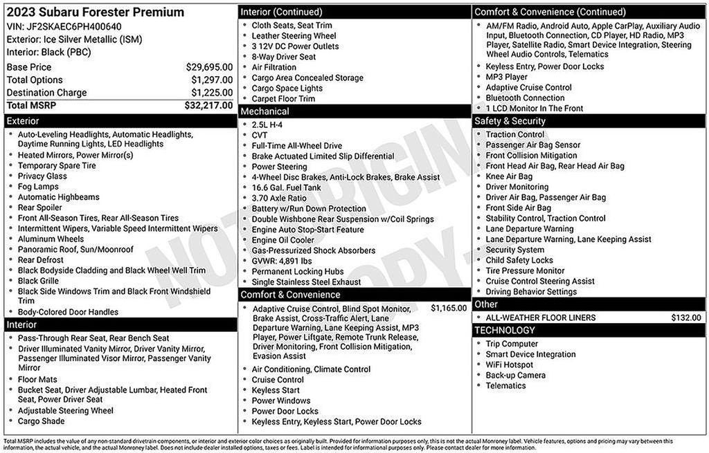 2023 Subaru Forester Premium