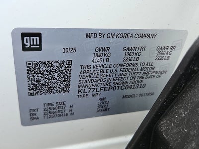 2026 Chevrolet Trax LS