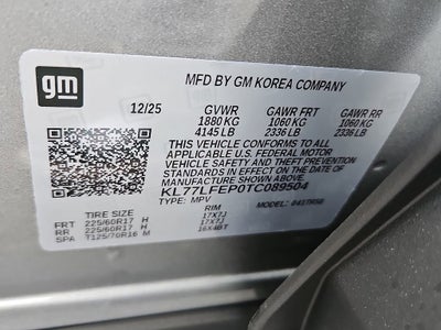 2026 Chevrolet Trax LS