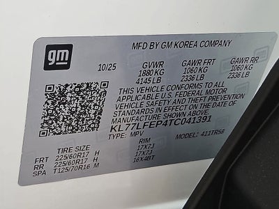 2026 Chevrolet Trax LS