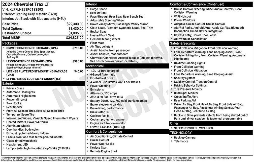 2024 Chevrolet Trax LT