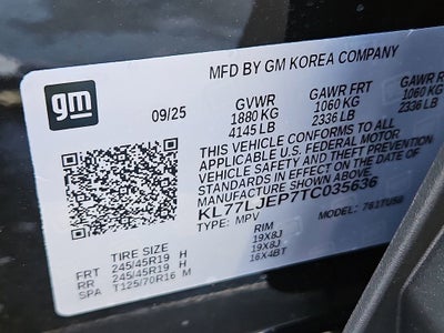 2026 Chevrolet Trax 2RS