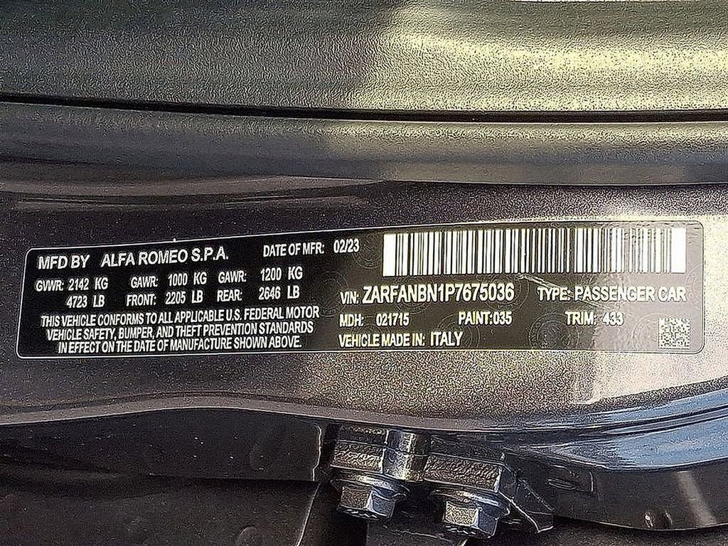 2023 Alfa Romeo Giulia Ti