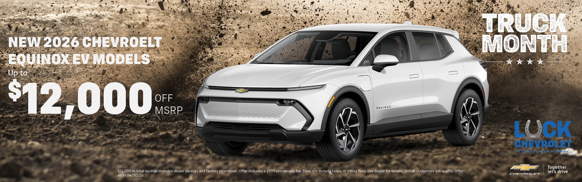 NEW 2026 CHEVROLET EQUINOX EV MODELS