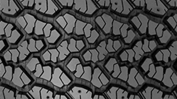 Close up view of All Terrain Tires